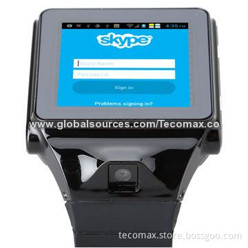 1.5-inch Smart Android Watch Phone with MTK6577 1.0Ghz Dual Core, Single SIM Card